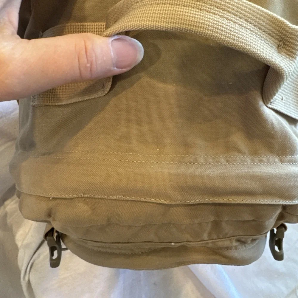 Kelty MAP 3500 Amron‎ Military Outdoors Hike Backpack Tan Khaki With Waist Belt